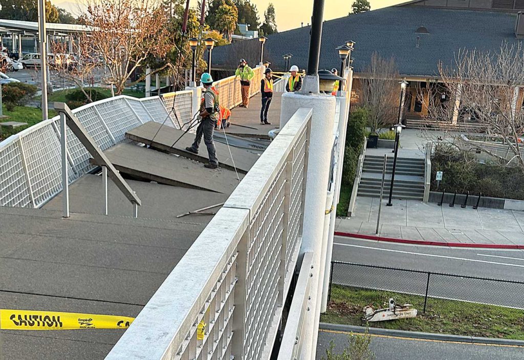 cabrillo college pedestrian bridge