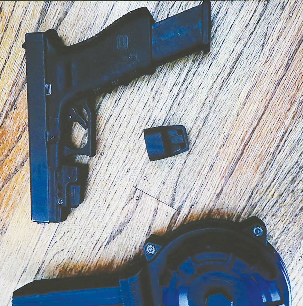 glock suspected weapon highway 1 shooting