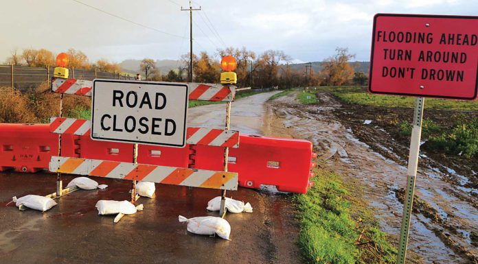 murphy road closed pajaro river