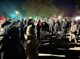 Police dismantle UCSC encampment, arrest dozens