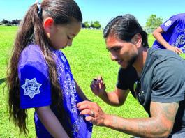 Walmer Martinez visits Freedom Elementary