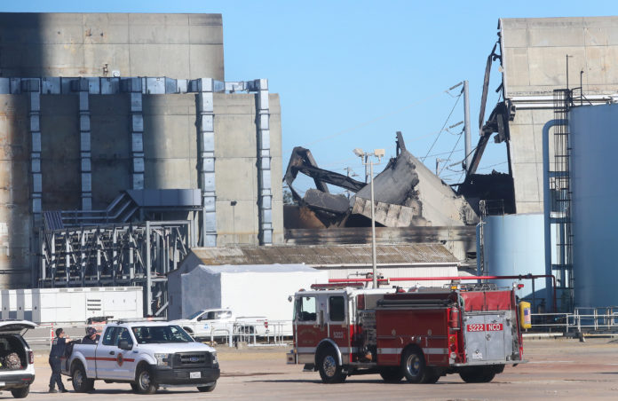 Moss Land fire aftermath