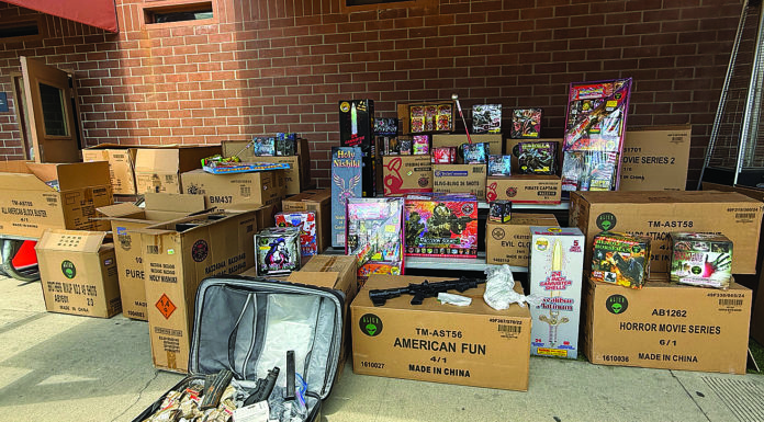 Watsonville Police arrest group in huge fireworks and gun haul